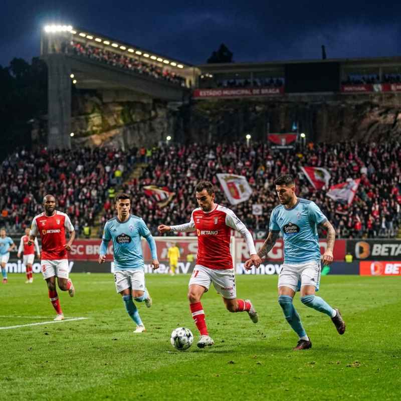 SC Braga vs Celta Vigo Uji Coba