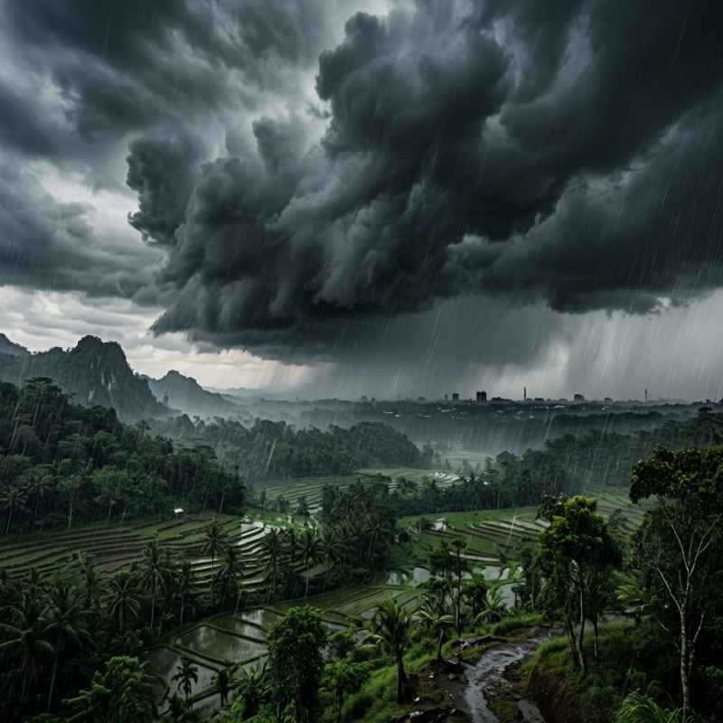 BMKG Warns of Extreme Weather in Sumatra
