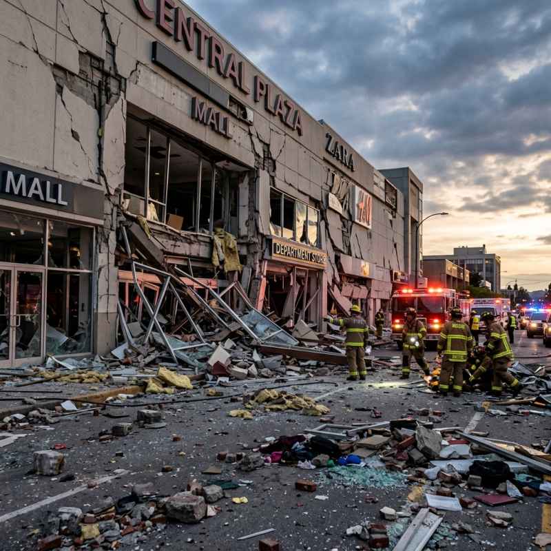 Tragedi Pekerja Aeon Mal Saat Gempa