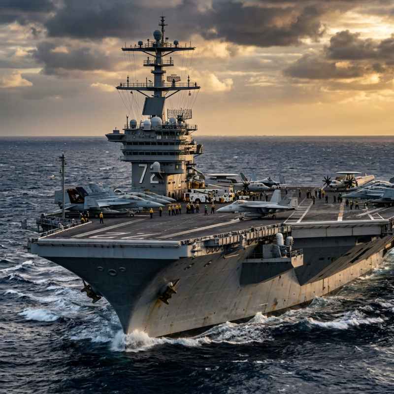 Kondisi Kritis USS Abraham Lincoln
