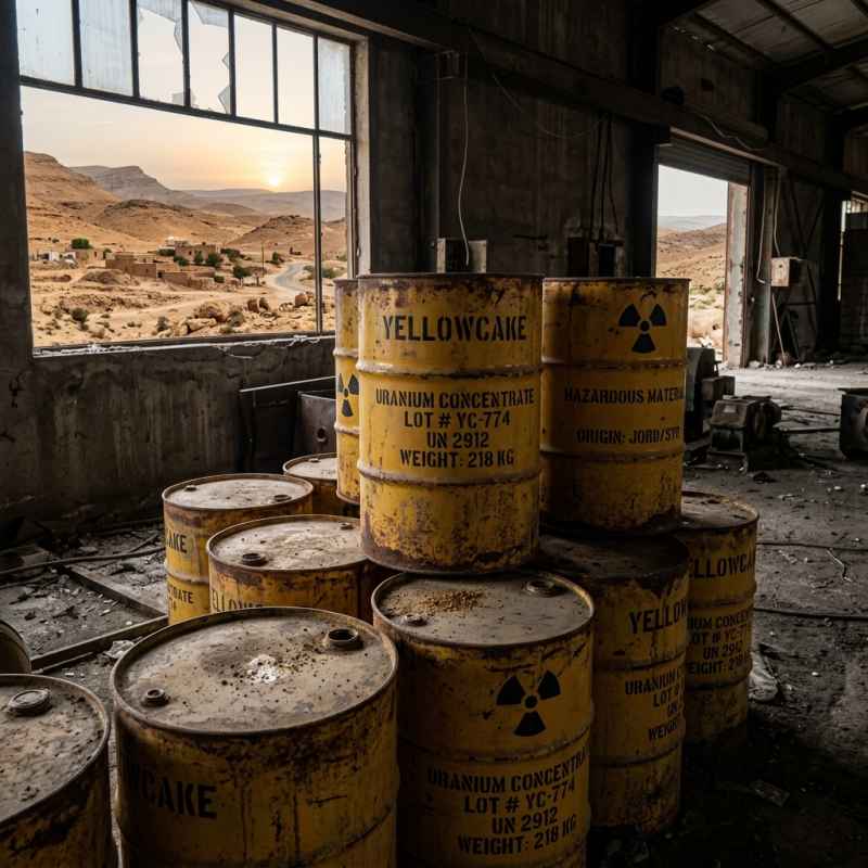 Tons of Nuclear Material Found in Syria