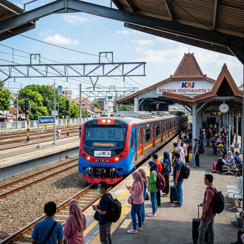 Solo to Jogja KRL Commuter Line Schedule