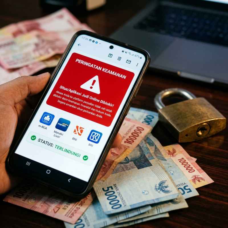 OJK Blocks Online Gambling Funds