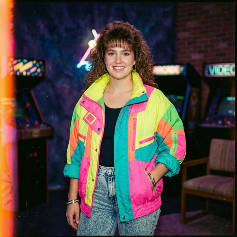How AI Recreates 80s Retro Looks