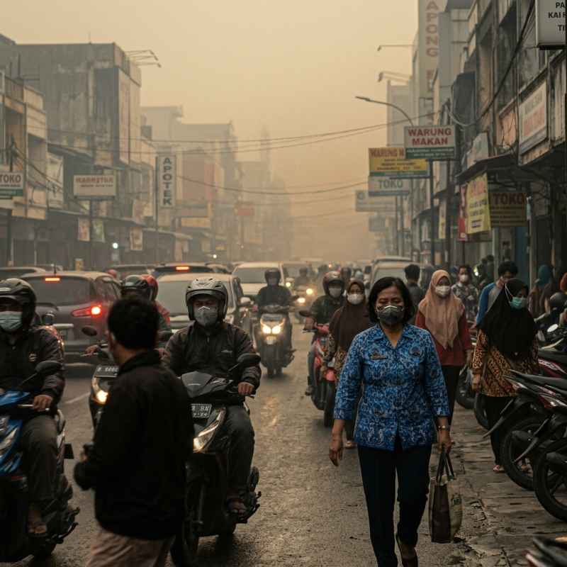 Darurat Kabut Asap Pekanbaru Hari Ini