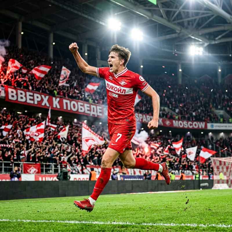 Ugalde Shines as Spartak Climbs in Russia