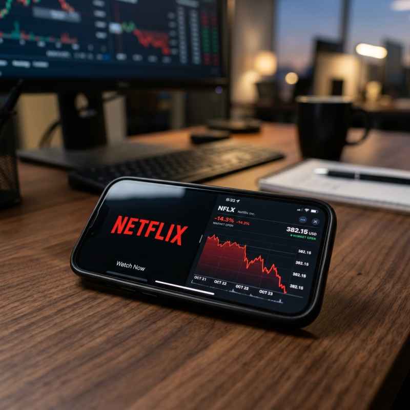 Saham Netflix Turun Imbas Persaingan