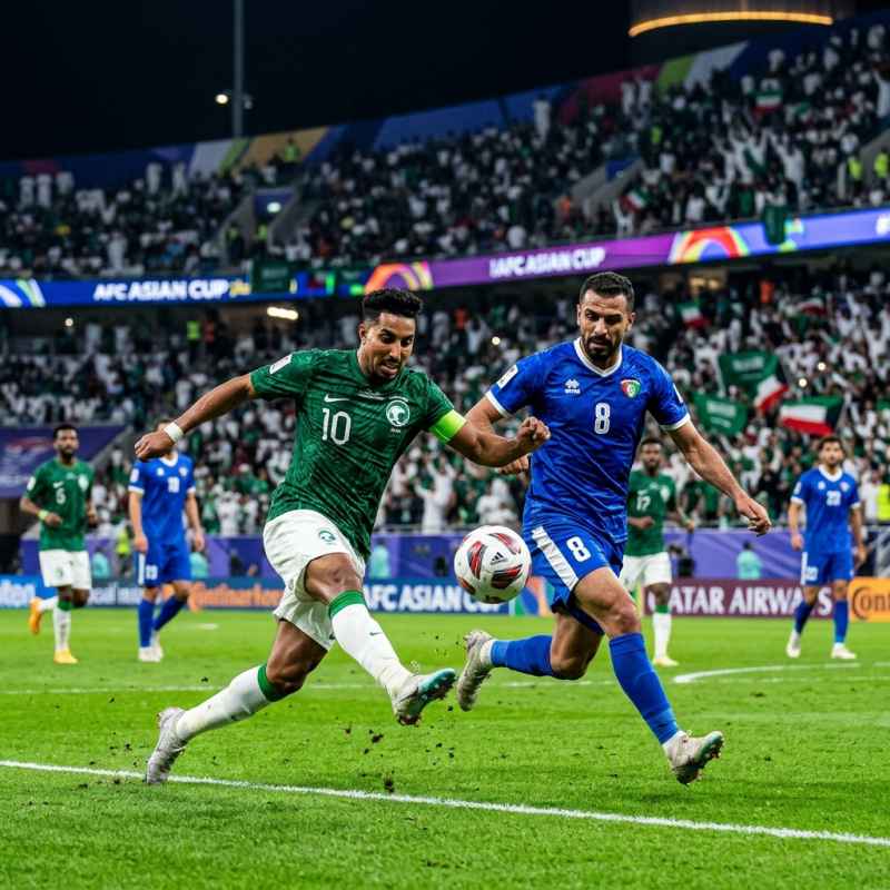 Saudi Arabia vs Kuwait Match Drama