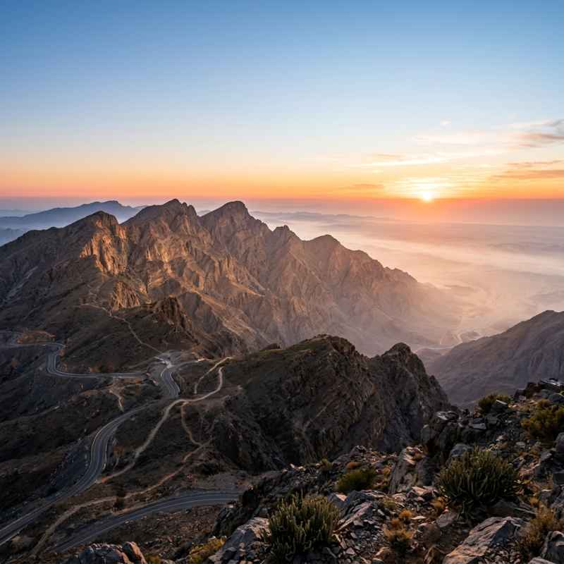 Cuaca UEA: Panas Musim Gugur & Opsi Jebel Jais