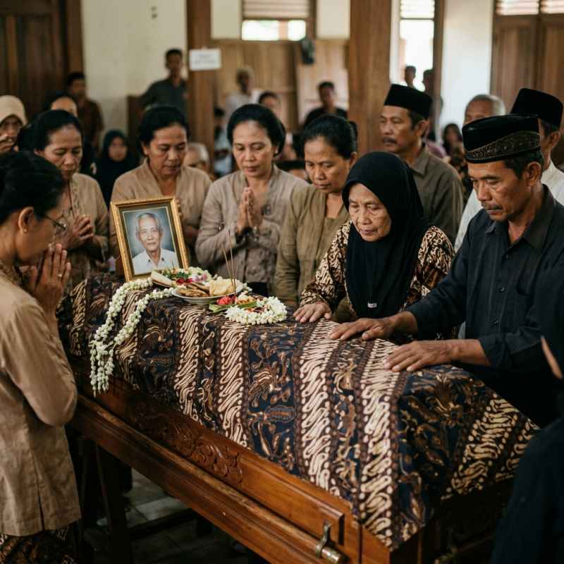 Guruh Soekarnoputra Passes Away, Mourners Gather