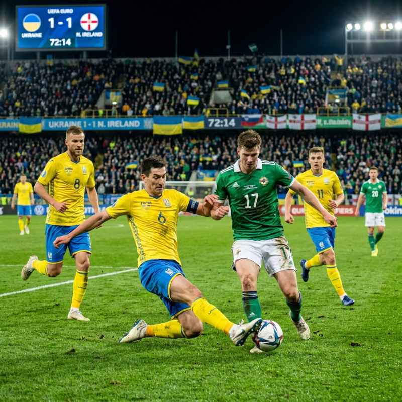 Ukraine vs Northern Ireland: UEFA Thriller