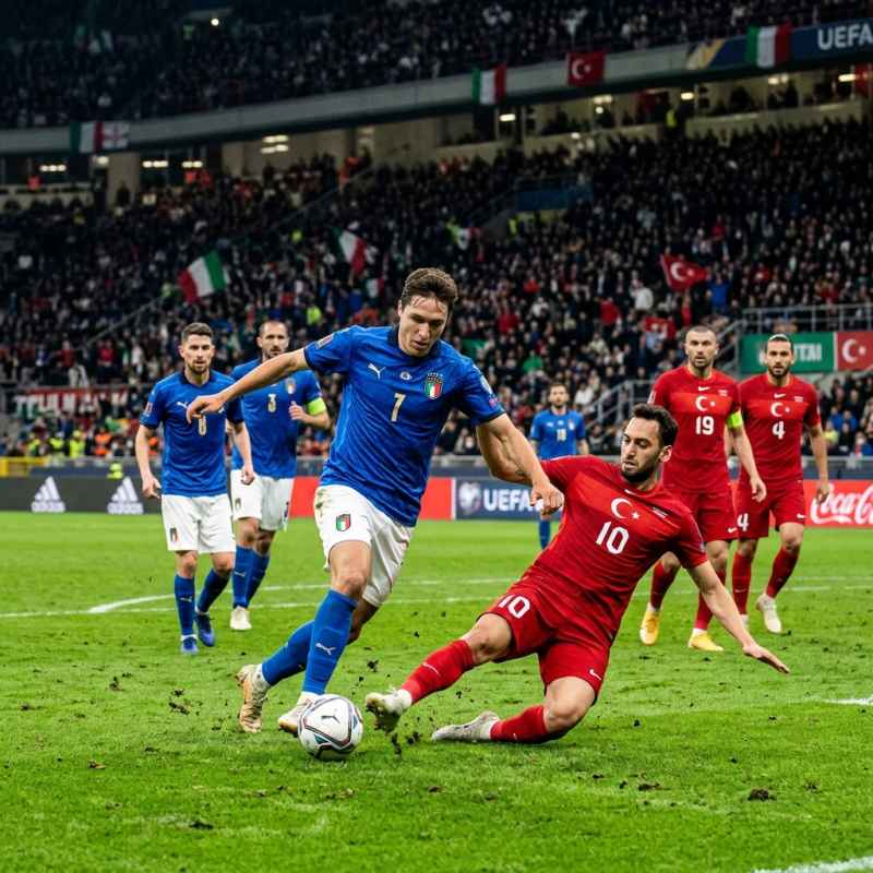 Italy Edges Turkey 1-0 in Nations League Clash
