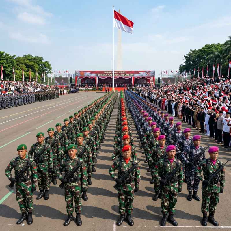 Semarak Peringatan HUT ke-81 TNI
