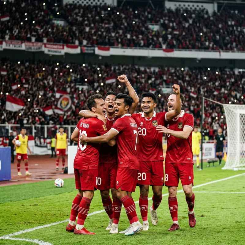 Ranking FIFA Timnas Indonesia Naik Tajam